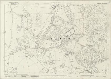 Hampshire and Isle of Wight XLVIII.14 (includes: Lockerley; Romsey Extra; Sherfield English; Wellow) - 25 Inch Map