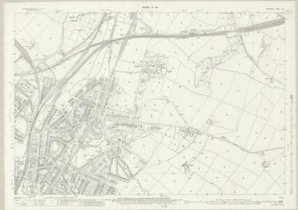 Staffordshire LXIII.7 (includes: Rushall; Walsall) - 25 Inch Map