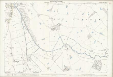 Cheshire XLVI.16 (includes: Aldford; Churton Heath; Coddington; Handley; Lea Newbold) - 25 Inch Map