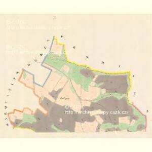 Schelletau (Zeletawa) - m3643-1-001 - Kaiserpflichtexemplar der Landkarten des stabilen Katasters
