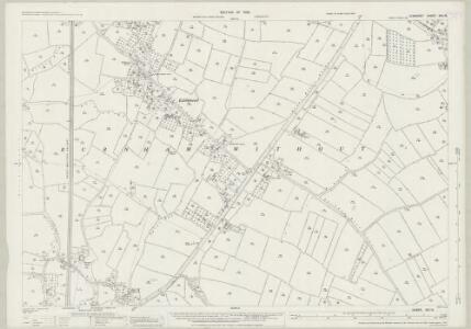 Somerset XXV.16 (includes: Brent Knoll; Burnham On Sea; Burnham Without) - 25 Inch Map