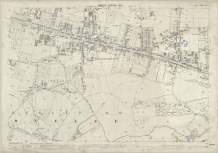 Kent VIII.4 (includes: Bexley) - 25 Inch Map