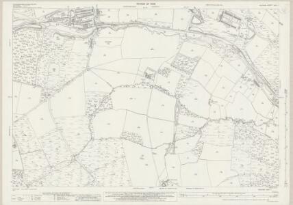 Durham XXVI.1 (includes: Brandon And Byshottles; Cornsay; Esh; Hedleyhope) - 25 Inch Map
