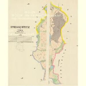 Dmegschtitz - c1153-1-001 - Kaiserpflichtexemplar der Landkarten des stabilen Katasters