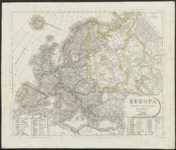[Neuer Atlas der ganzen Erde nach den neuesten Bestimmungen ... : II.] Europa