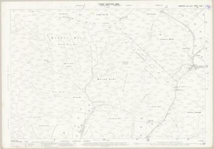 Yorkshire CCXV.1 (includes: Keighley; Wadsworth) - 25 Inch Map