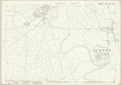 Denbighshire XXIX.3 (includes: Crewe; Farndon; Holt; Is Y Coed; Kings Marsh) - 25 Inch Map