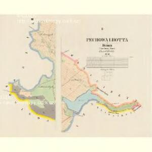 Pechowa Lhotta - c5684-1-002 - Kaiserpflichtexemplar der Landkarten des stabilen Katasters