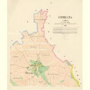 Chmelna - c2537-1-002 - Kaiserpflichtexemplar der Landkarten des stabilen Katasters