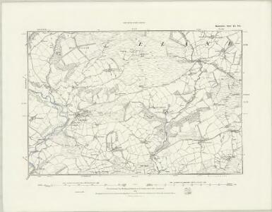 Radnorshire IX.SW - OS Six-Inch Map
