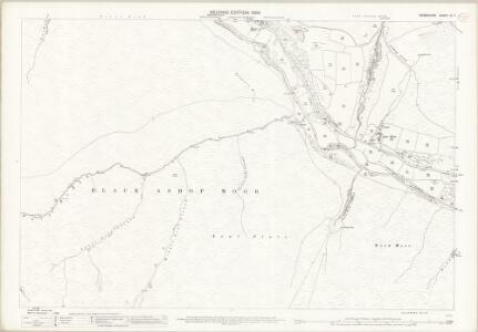 Derbyshire VI.7 (includes: Hope Woodlands) - 25 Inch Map