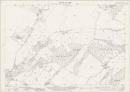 Kent XXXII.16 (includes: Bredgar; Wormshill) - 25 Inch Map