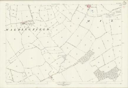 Suffolk LXXIII.6 (includes: Little Waldingfield; Milden) - 25 Inch Map