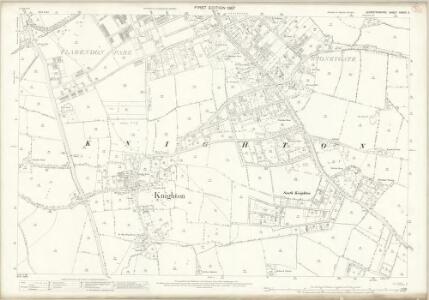 Leicestershire XXXVII.3 (includes: Leicester; Oadby) - 25 Inch Map