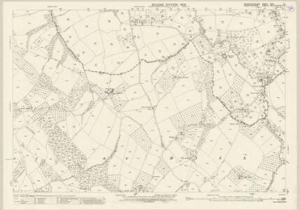 Worcestershire XVIII.12 (includes: Laysters; Little Hereford; Middleton on the Hill; Tenbury) - 25 Inch Map