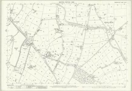 Warwickshire XXIV.7 (includes: Solihull Urban; Tanworth in Arden) - 25 Inch Map