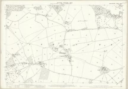 Herefordshire XXXIX.2 (includes: Breinton; Clehonger; Eaton Bishop) - 25 Inch Map
