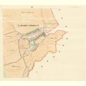 Lodenitz Böhmisch - m1862-1-003 - Kaiserpflichtexemplar der Landkarten des stabilen Katasters