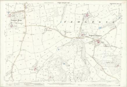 Herefordshire XIV.15 (includes: Norton; Saltmarshe; Tedstone Delamere; Tedstone Wafer; Whitbourne) - 25 Inch Map