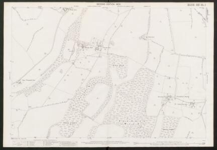 Wiltshire XXX.2 (includes: Chilton Foliat; Lambourn; Ramsbury) - 25 Inch Map