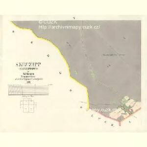 Skrczipp (Skrzippowo) - m2755-1-008 - Kaiserpflichtexemplar der Landkarten des stabilen Katasters