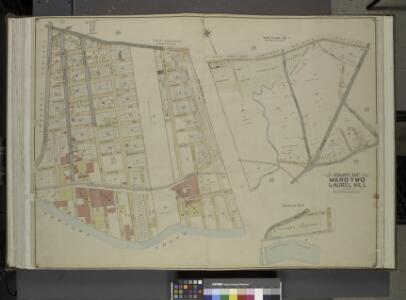 Queens, Vol. 2, Double Page Plate No. 21; Part od     Ward Two Laurel Hill; [Map bounded by Newtown Ave., Berlin Ave., Newtown Creek;  Including Laurel Hill Ave., Laurel Hill Boulevard]; Sub Plan No. 1; [Map bounded by Newtown Ave., Maurice Ave., Old