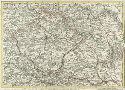 Mappa Geographica summo labore, accurate et novissime exarata, exhibens Circulos aliquot Germaniae, praesertim illos ubi Bellum nunc Geritur