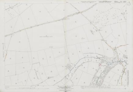 Wiltshire XVIII.8 (includes: Marshfield; Nettleton; Tormarton) - 25 Inch Map