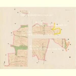 Pržeheischen (Pržichitszen) - c6191-1-001 - Kaiserpflichtexemplar der Landkarten des stabilen Katasters