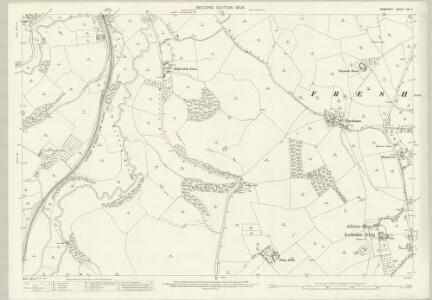 Somerset XXI.2 (includes: Freshford; Hinton Charterhouse; South Stoke; Wellow) - 25 Inch Map