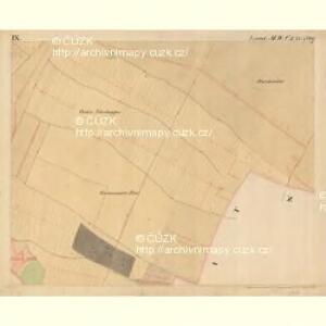 Frischau - m0269-2-012 - Kaiserpflichtexemplar der Landkarten des stabilen Katasters