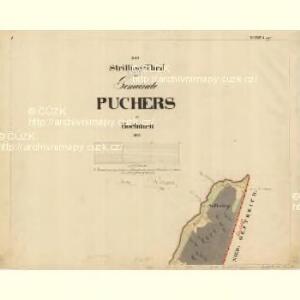 Puchers - c5956-1-002 - Kaiserpflichtexemplar der Landkarten des stabilen Katasters