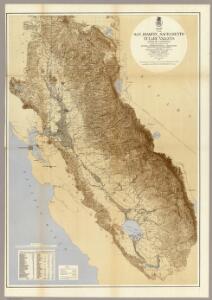 Map Of The San Joaquin, Sacramento And Tulare Valleys.