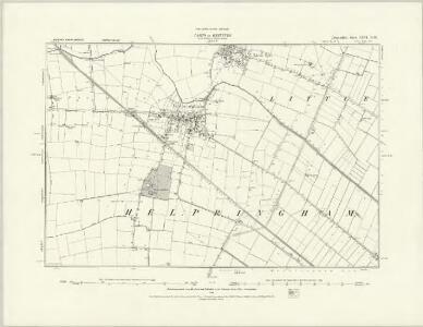 Lincolnshire CXVI.SE - OS Six-Inch Map
