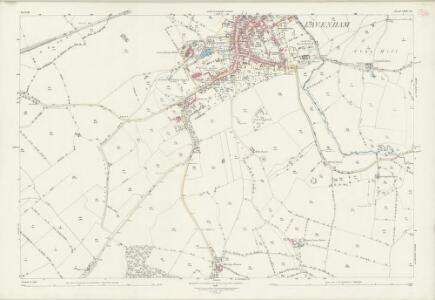 Suffolk LXIV.13 (includes: Acton; Brent Eleigh; Lavenham) - 25 Inch Map