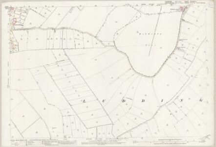Yorkshire CCLXVII.3 (includes: Amcotts; Eastoft; Haldenby; Luddington) - 25 Inch Map