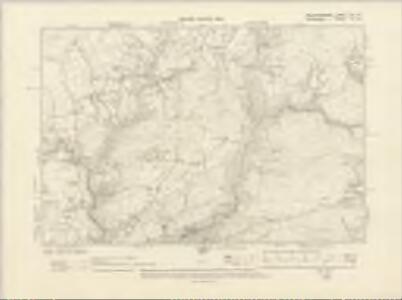 Brecknockshire XLIV.SE - OS Six-Inch Map