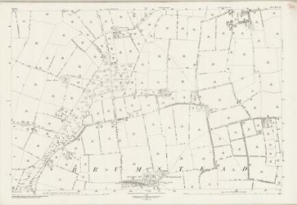 Norfolk XXX.13 (includes: Brumstead; East Ruston; Happisburgh; Ingham; Lessingham) - 25 Inch Map