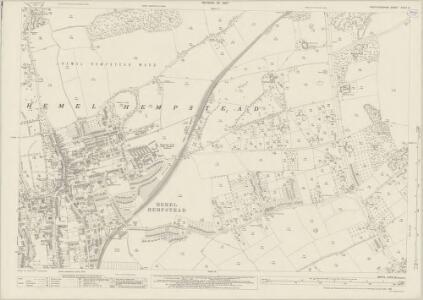 Hertfordshire XXXIII.8 (includes: Hemel Hempstead) - 25 Inch Map