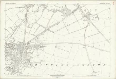 Oxfordshire XIV.11 (includes: Chipping Norton; Over Norton) - 25 Inch Map