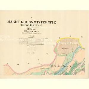 Gross Wisternitz (Hruba Bistřica) - m3307-1-001 - Kaiserpflichtexemplar der Landkarten des stabilen Katasters
