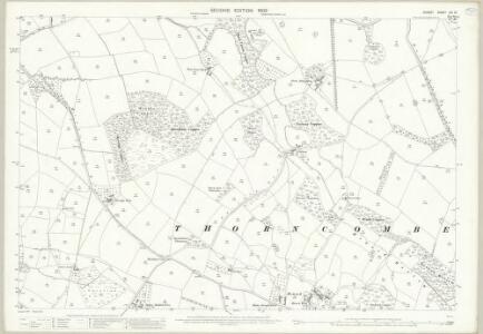 Dorset XIX.13 (includes: Chard; Thorncombe) - 25 Inch Map