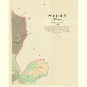 Pürchen - c0570-1-002 - Kaiserpflichtexemplar der Landkarten des stabilen Katasters