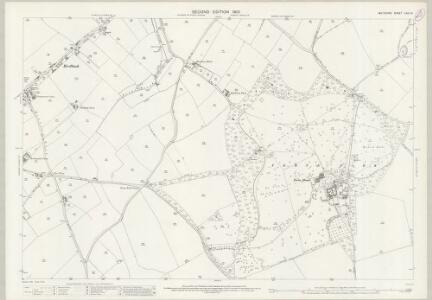 Wiltshire LXIX.14 (includes: Berwick St John; Donhead St Andrew; Donhead St Mary) - 25 Inch Map
