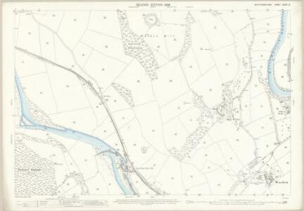 Northumberland (Old Series) LXXXV.13 (includes: Acomb; Newbrough; Warden) - 25 Inch Map