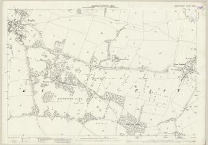 Leicestershire XXXIX.6 (includes: East Norton; Loddington; Tugby) - 25 Inch Map