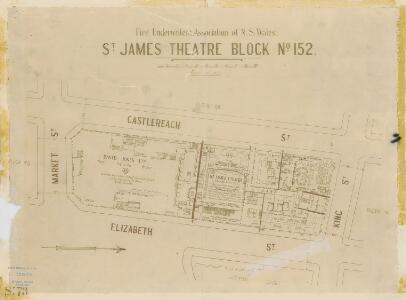 St. James Theatre Block No.152 (b&w)