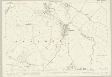 Somerset LXXXIII.6 (includes: Chilton Cantelo; Mudford; Trent) - 25 Inch Map