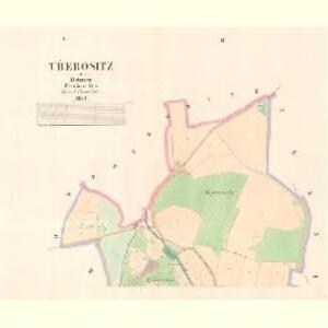Třebositz - c8047-1-001 - Kaiserpflichtexemplar der Landkarten des stabilen Katasters