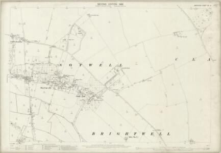 Berkshire XVI.6 (includes: Brightwell Cum Sotwell; Wallingford) - 25 Inch Map